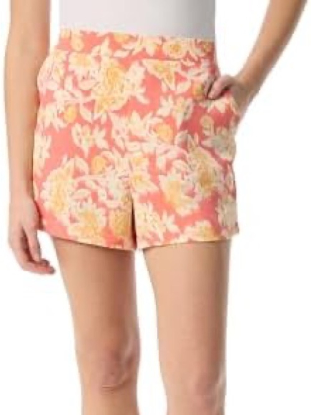 Jessica Simpson  Elianda Floral Tailored Prairie Clusters Summer  Shorts XLarge